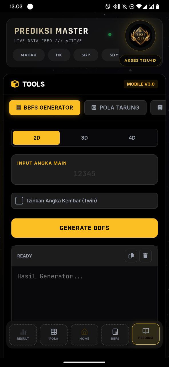 BBFS Generator